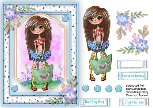 Happy Shopping  Girl 3