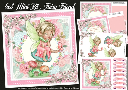 8x8 Mini Kit , Fairy Friend 