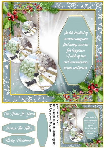 Beautiful Baubles With Animals 
