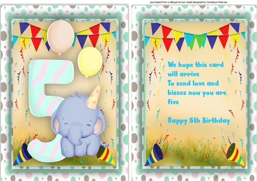 Happy 5th Birthday