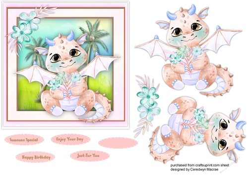 Gorgeous Pink  Dragons Flowers