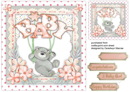 Baby Girl or Birthday Wishes