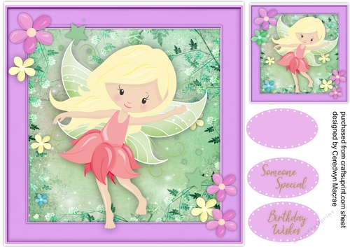Gorgeous Fantasy Fairy, Lilac