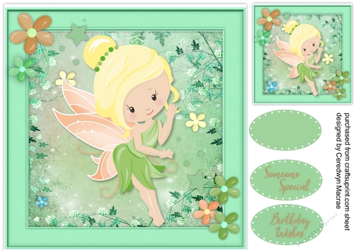 Gorgeous Fantasy  Fairy ,Green