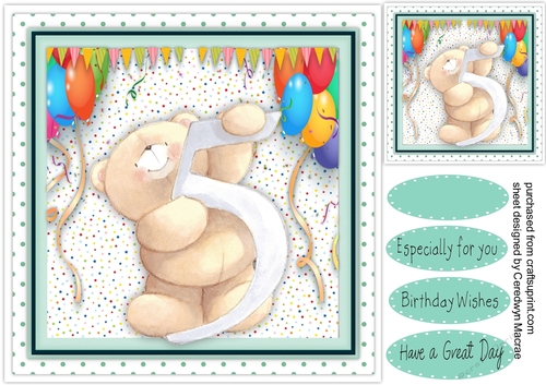 Teds Happy 5th Birthday