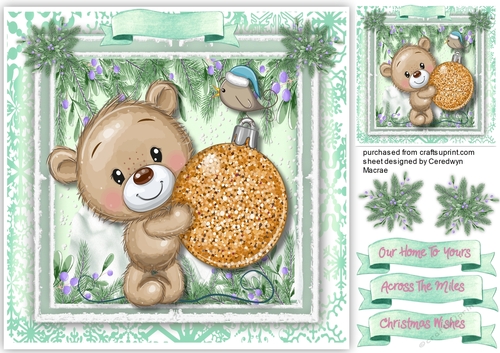 Little Brown  Bears Bauble