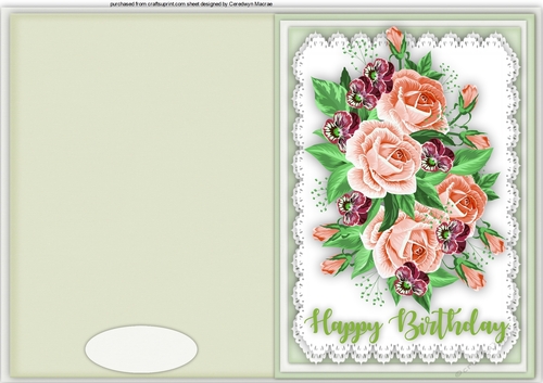 Quick A5 Birthday Greetings 