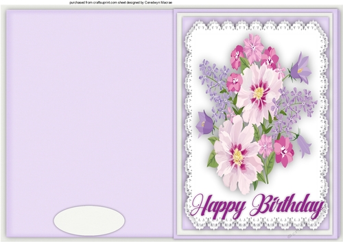 Quick A5 Happy Birthday