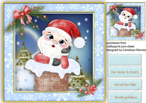 Santas Stuck in the Chimney