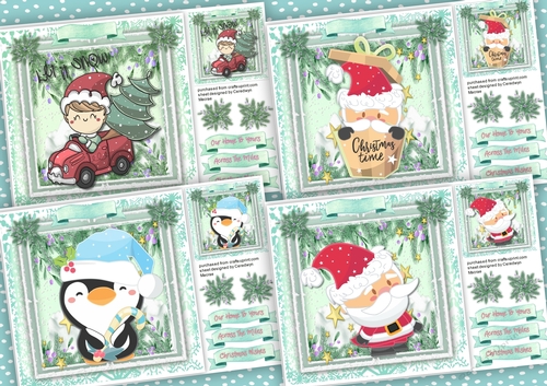 4, Lovely cards , Let it Snow
