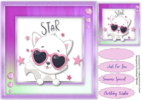 Cute Star Animal  7