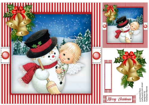 Angels Snowman 