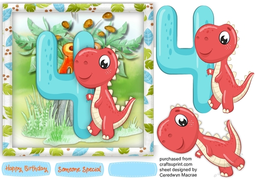 Dinos 4th  Birthday