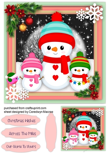 Snowman Family 