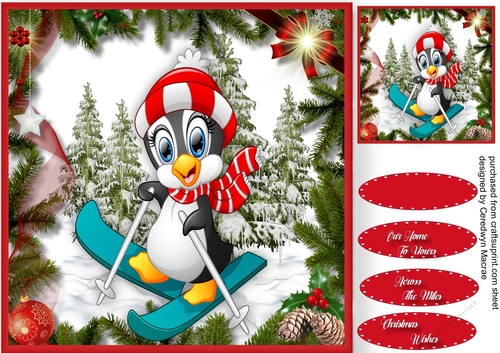 Ski-ing  Penguin