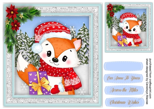 Gorgeous Christmas Fox