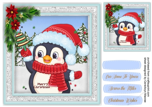 Gorgeous Christmas Penguin 