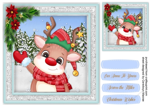 Gorgeous Happy Reindeer