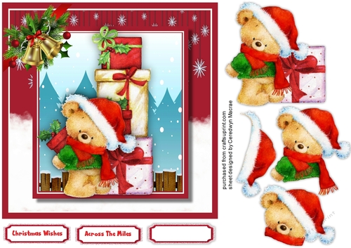 Teddys Christmas Pile 