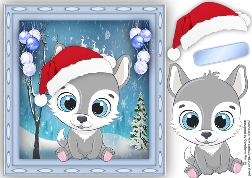 Gorgeous Christmas Fox