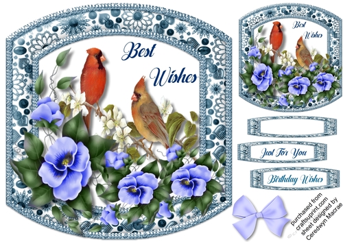 Beautiful Birds and  Flowers