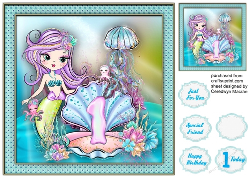 Mermaids 1st Birthday