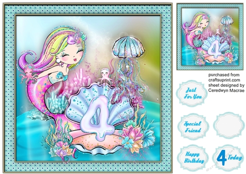 Mermaids 4th Birthday