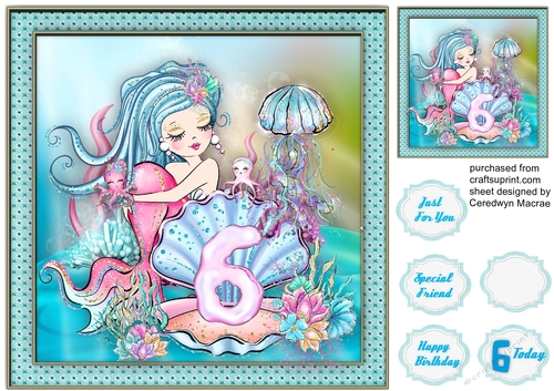 Mermaids 6th Birthday