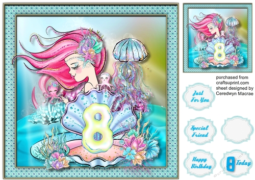 Mermaids 8th Birthday