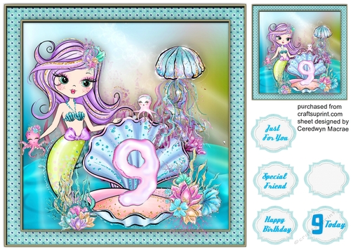 Mermaids 9th Birthday