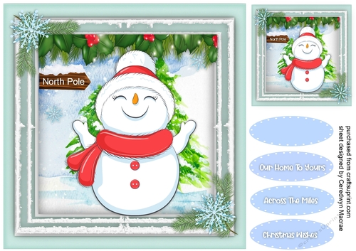 Happy  Snowman 