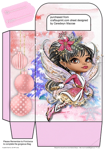 Gorgeous Gift Bag , The Christmas Fairy 