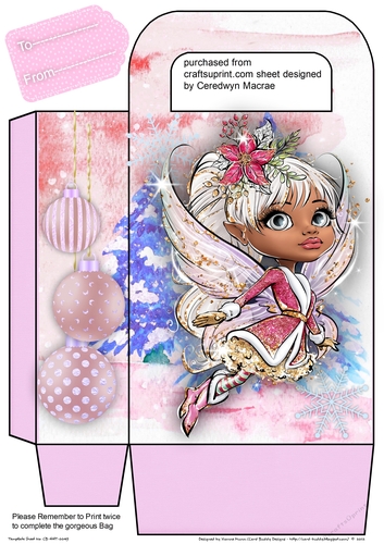 Gorgeous Gift Bag , The Christmas Fairy 