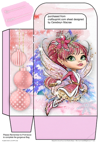 Gorgeous Gift Bag , The Christmas Fairy 