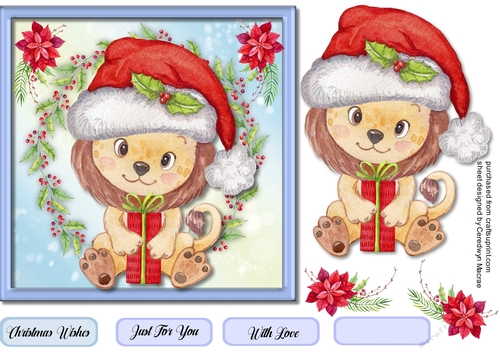 Lions   Christmas Hat