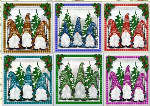 6, Lovely Christmas Gnomes