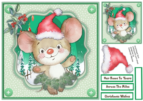 Gorgeous Christmas Mouse