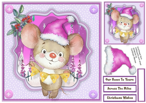 Gorgeous Christmas Cheese Mouse