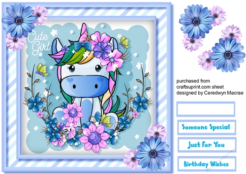 Unicorns Happy Birthday 4