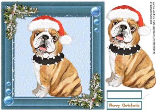 Woof-Woof Merry Christmas 