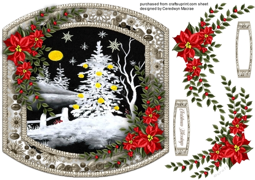 Shaped card , Oh Christmas Tree