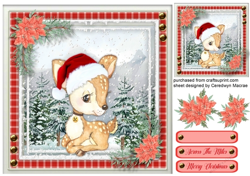 Gorgeous Christmas Deer
