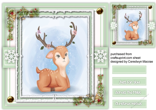 Gorgeous Christmas Reindeer