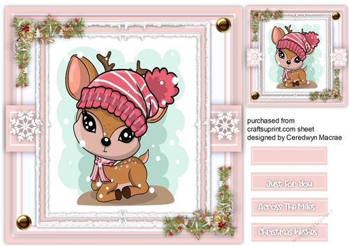 Gorgeous Christmas Deer