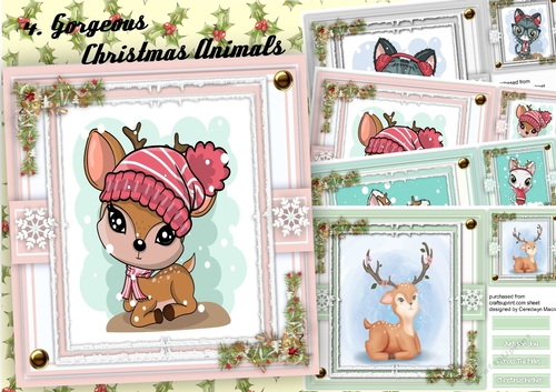 4, Gorgeous  Christmas Animals 