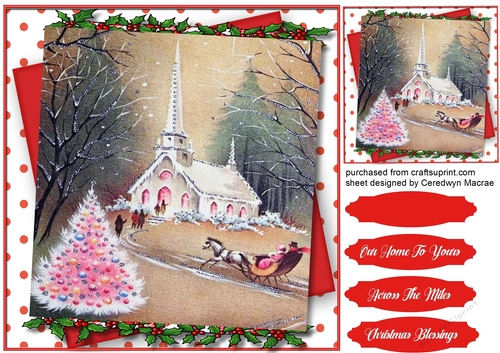 Beautiful Christmas Scene 