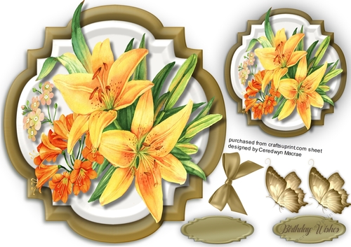 Beautiful Yellow Lilys 