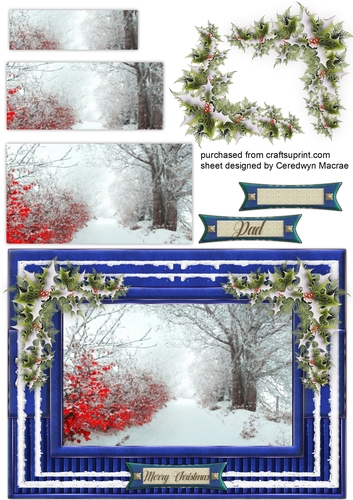 Beautiful Christmas Scene 4
