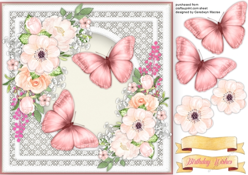 Gorgeous Butterflys and Roses  3