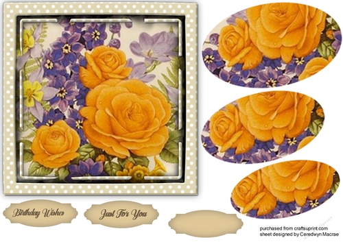 Gorgeous  Yellow Roses and Wild Flowers